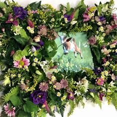 Floral Picture Frame 