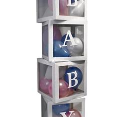 Baby balloon tower