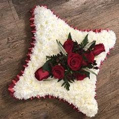 Ribbon Edge Massed Cushion